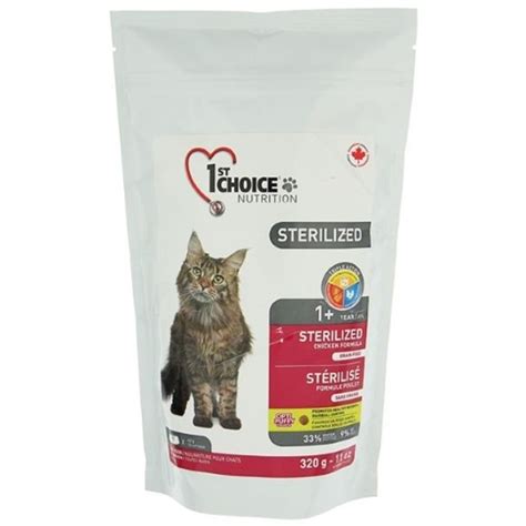 Корм сухой 1st Choice Sterilized for Adult cats для стерилизованных ...