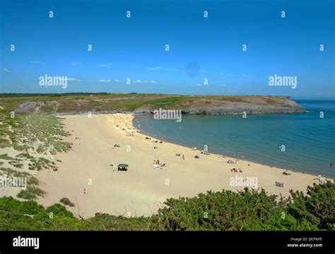 Broad Haven South Beach In The Pembrokeshire Coast National Park And