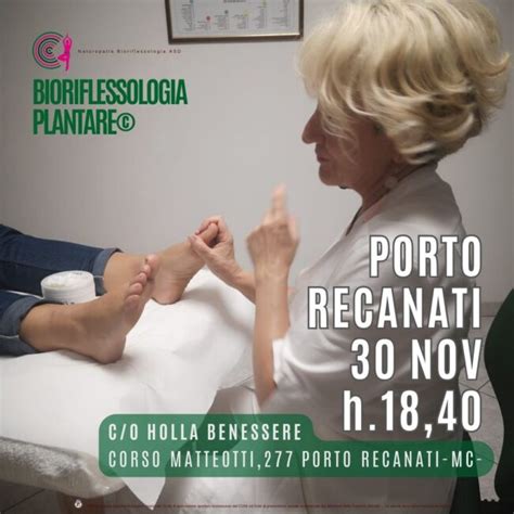 Porto Recanati MC 30 Novembre 2023 Bioriflessologia Plantare By