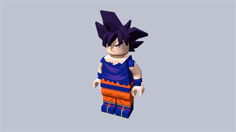 Lego Ultra Instinct Goku - 3D model by CGStephanN [eb4c6b2] - Sketchfab