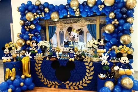 Mickey Mouse Themed Birthday Party Decorations