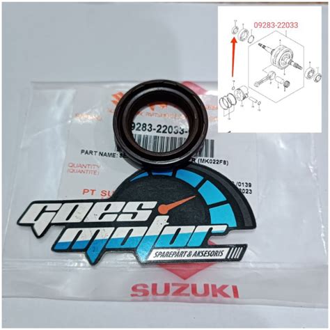 Skywave Magnetic Right Axle Crucket Seal Hayate Spin Original Sgp