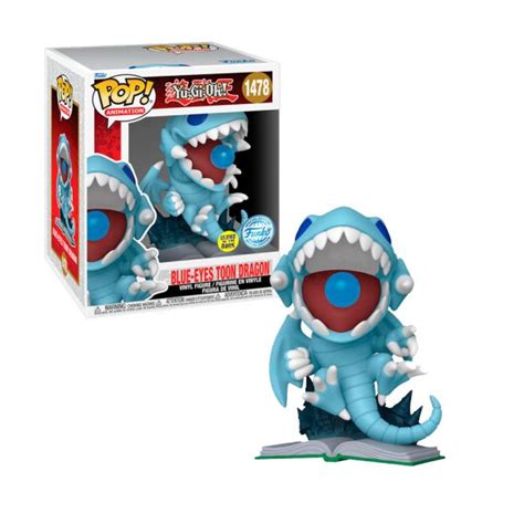 Blue Eyes Toon Dragon 1478 Special Edition 6 Inch Yu Gi Oh Funko