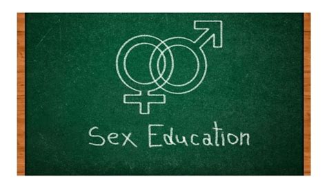 Sex Education Ppt