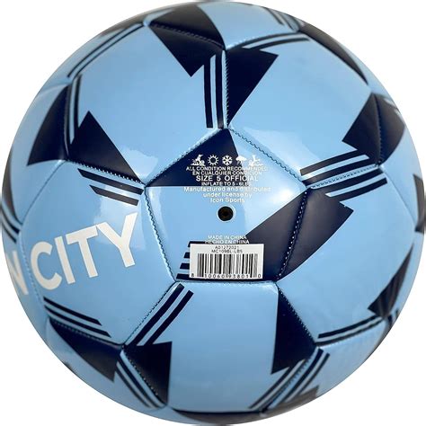 Manchester City Soccer Ball #4 - Officially Licensed Size 4 M. City Ball