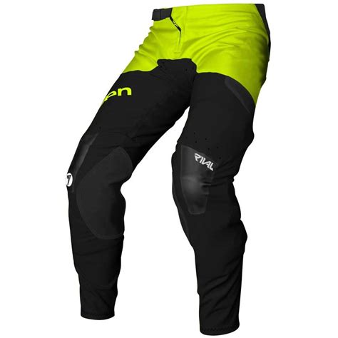 Moto Cross Enduro Pants Seven Mx RIVAL STAPLE Yellow Fluo For Sale