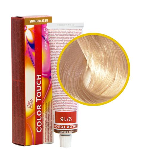 Купить Wella Color Touch 9/16 горный хрусталь в Москве на официальном ...