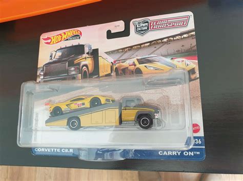 Models Hot Wheels Team Transport 36 Corvette C8 R With Carry On For Sale In Johannesburg ID