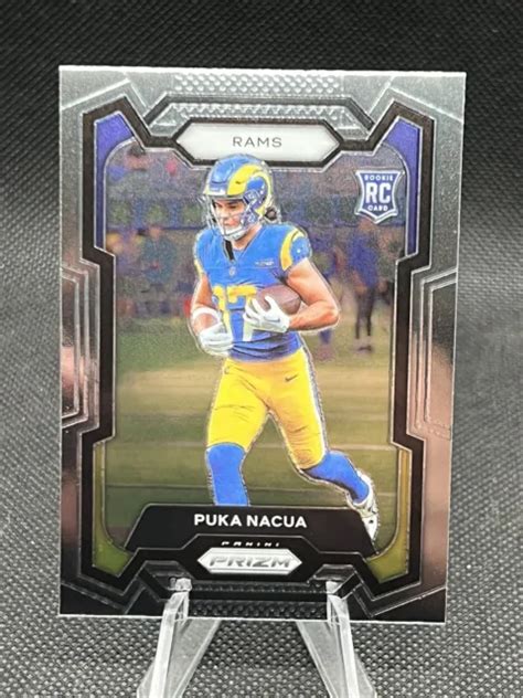 Prizm Football Puka Nacua Recrue Rc Base Los Angeles Rams Eur