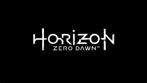 Video Game Horizon Zero Dawn Logo Wallpaper | Horizon zero dawn, ? logo, Video game logos