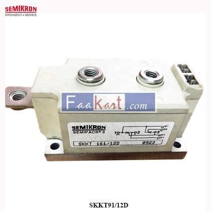 SKKT91 12D Thyristor Faakart Online Shop Industrial Automation