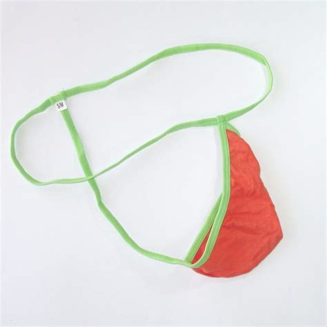 N A Hot Mens Teardrop String Thong Pouch Colors Soft Fine Cotton Ebay