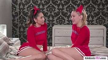 Blonde Cheerleader Seduces Team Captain In Steamy Lesbian Action LetMeJerk