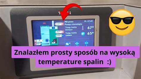 Wysoka temperatura spalin w kotle na pellet mam sposób jak ją obniżyć