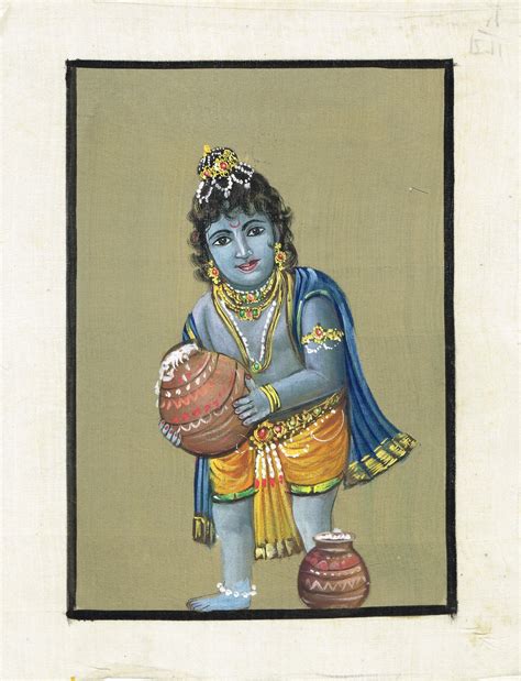 Lord Krishna Painting Of Bala Krishna Art For Wall Hanging Art Etsy Australia