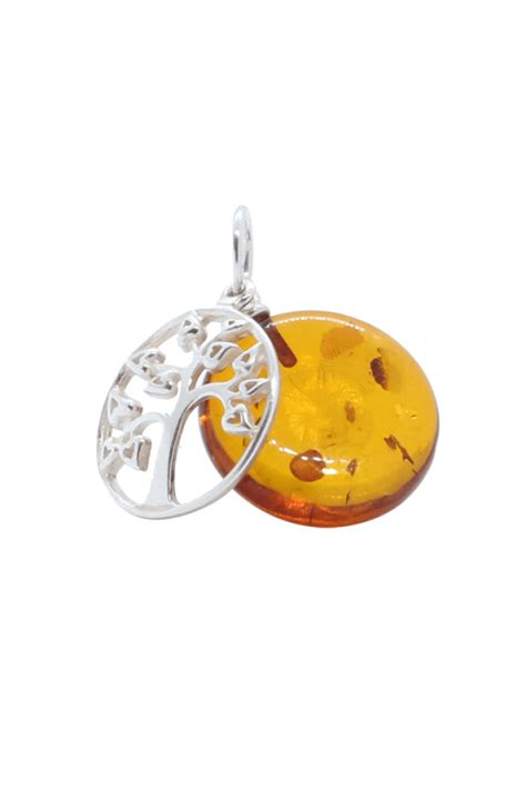 Pendentif Ambre Arbre De Vie Boutique Histoire De L Ambre