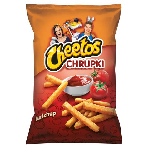 Cheetos Chrupki Kukurydziane O Smaku Ketchupowym G Kalorie Kj I