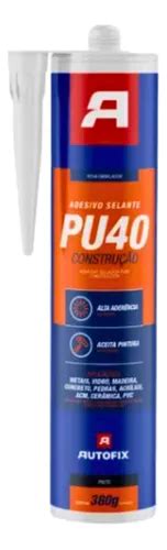 Adesivo Silicone Selante Cola Pu Branco G Autofix Mercadolivre