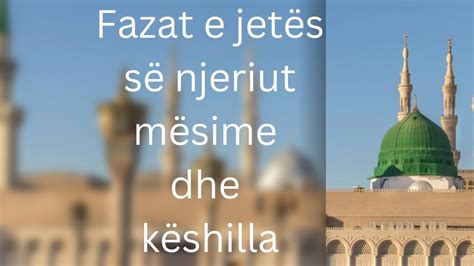 Fazat e jetës së njeriut mësime dhe këshilla YouTube