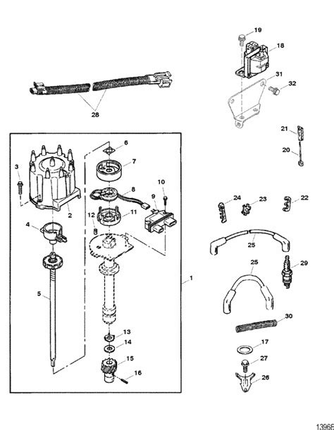 Mercruiser Race Engine And Drive Scorpion 377 Distributor And Ignition Components Parts