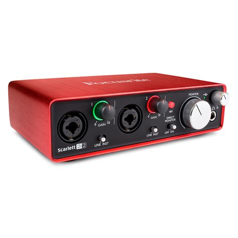 Focusrite Scarlett I Nd Gen Interface Audio Comme Neuf Gear Music