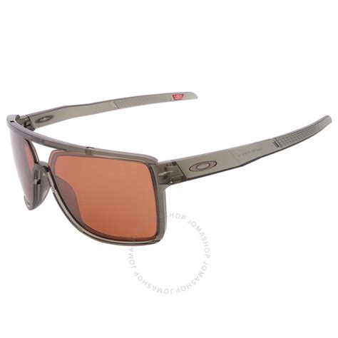 Oakley Castel Prizm Tungsten Polarized Rectangular Men S Sunglasses Oo9147 914704 63