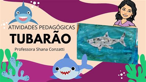 Atividades divertidas sobre o fundo do mar Projeto Tubarão amigo para