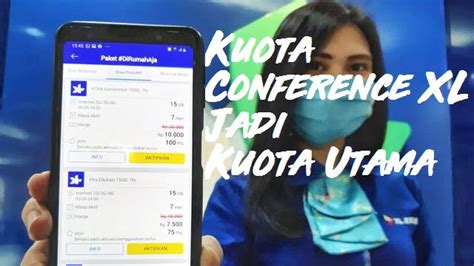 Cara Mengubah Kuota Conference Xl Menjadi Kuota Utama