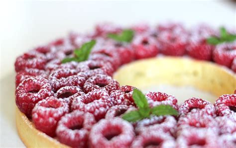 JC pâtissier Tarte à la framboise