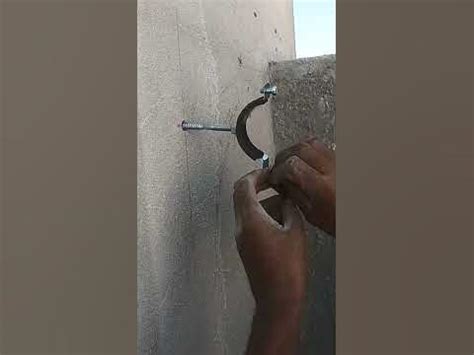 how to install pipe clamp with rubber manually || lay pvp pipe in the ...
