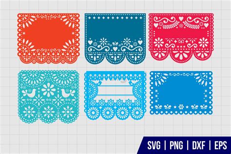 Papel Picado Svg Bundle Gravectory