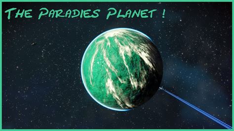 No Mans Sky The Paradies Planet With Blue Sky Eissentam Galaxy