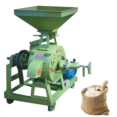 Commercial 16 Inch 405mm Flour Millatta Chakki Machine With 5 Hp