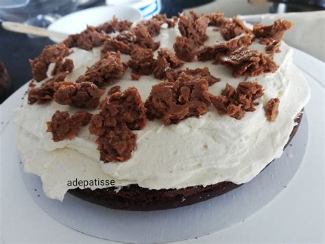Naked Cake au chocolat ganache montée vanille