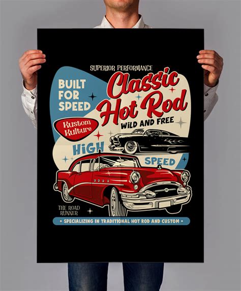 Hot Rod T Shirts Design Bundle Thefancydeal