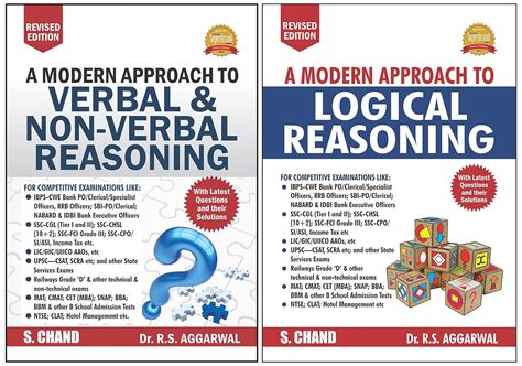 A Modern Approach To Verbal Non Verbal Reasoning By R S Aggarwal