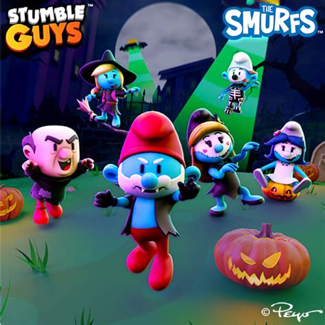 Stumble Guys x The Smurfs: Halloween event - The Smurfs