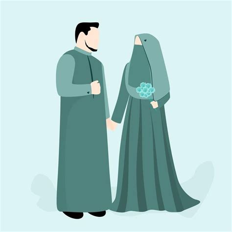 Muslim Couples Muslim Bride Black And White Art Drawing Psd Icon