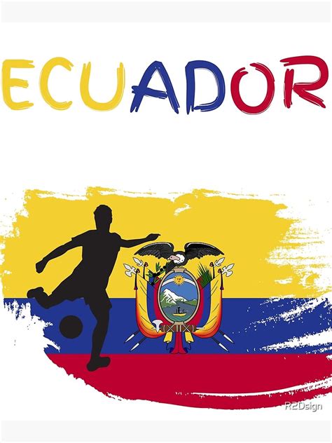 "Ecuador national soccer team" Poster for Sale by R2Dsign | Redbubble