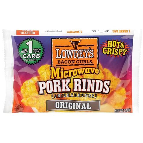 Lowreys Original Microwave Pork Rinds 175 Oz Rural King