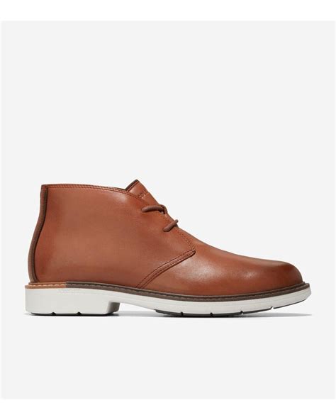 Cole Haan Mens The Go To Lace Chukka Boot In Brown For Men Lyst