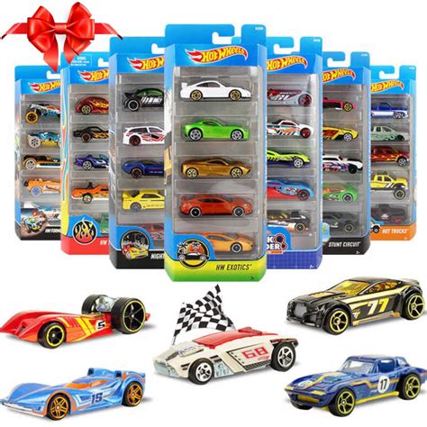 Hot Wheels Auta Zestaw 5 pak PREZENT DZIEŃ DZIECKA 13683520194 oficjalne archiwum Allegro