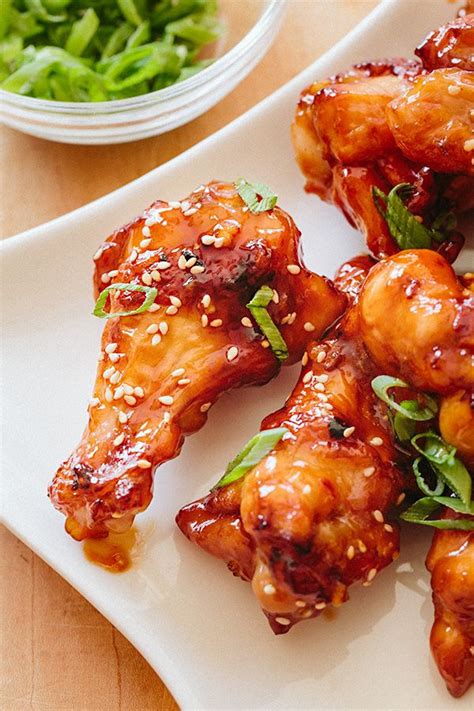 Spicy Orange Chicken Wings Recipe Wing Recipes Chicken Wing