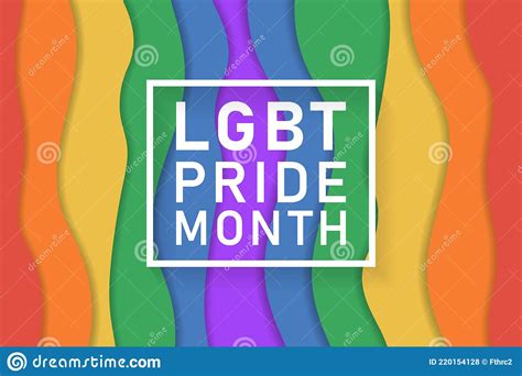 Paper Cut Background Lgbt Pride Month Poster Design Pride Day Lgbtq