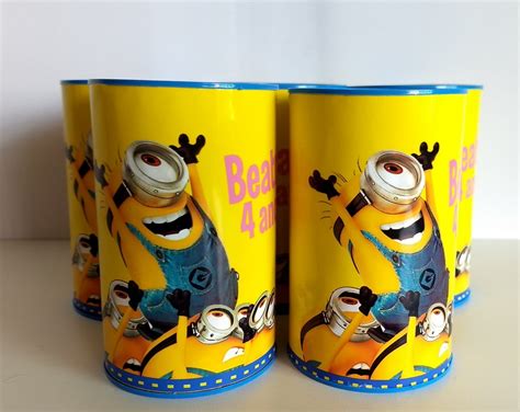 Cofrinho Personalizado Minions Elo Produtos Especiais