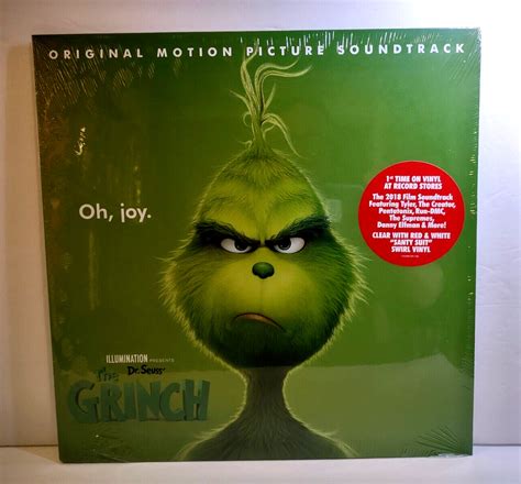 Dr Seuss The Grinch Movie Soundtrack Vinyl Lp Record Album Santy Suit