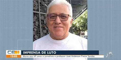 Luto Jornal da Globo confirma morte de jornalista amado Câncer