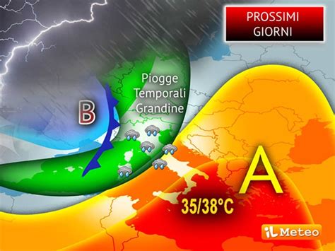 Meteo Caldo Africano Con Gradi Al Sud E Maltempo Con Grandine Al