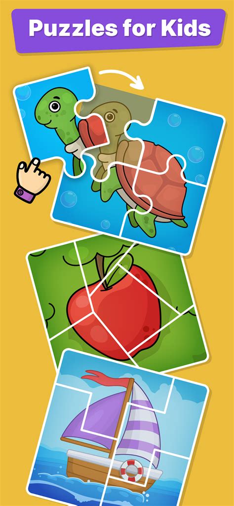 Toddler puzzle games for kids pour Android - Télécharger