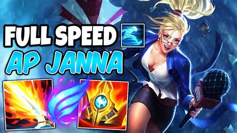 Full Speed Ap Janna Support Phase Rush Ghost Build And Runes Diamond